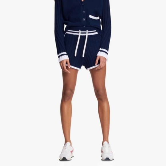 **SOLD** RAG & BONE Serena ribbed-knit shorts, Small - Picture 2 of 7